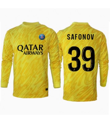 Paris Saint-Germain Matvei Safonov #39 Målvakt Tredje Tröja 2024-25 Långärmad